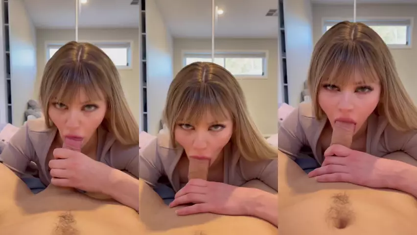 Mila Sobolov Blowjob POV OnlyFans Video Leaked