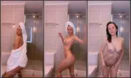 ArianaRealTV Nude After Shower Teasing Video 