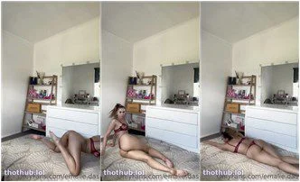 Emalie Das Nudes Strip Tease PPV Video Leaked