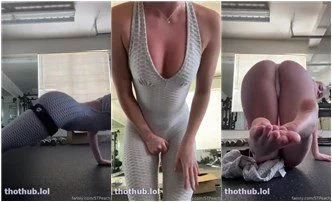 Stpeach Sexy Workout Instructor Video Leaked  