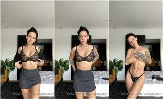 Kayla Lauren Onlyfans Nude Lingerie Striptease Ppv #7# 