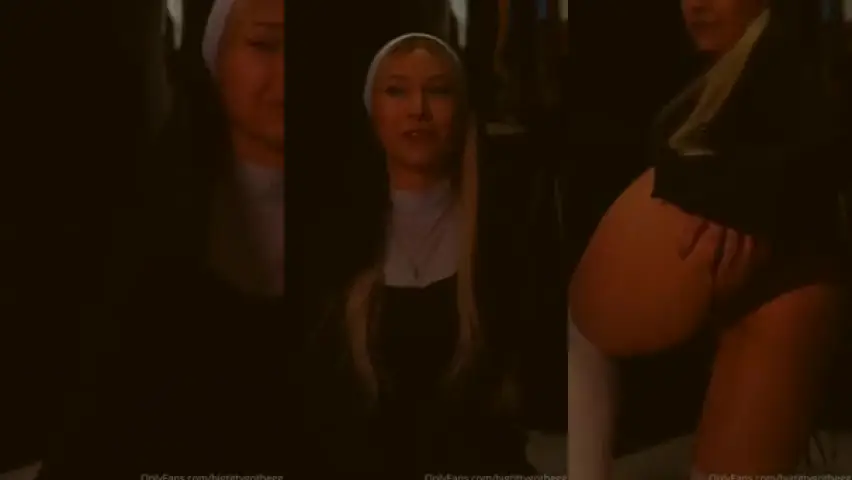 BigTittyGothEgg Nude Nun Role Play Blowjob OnlyFans Video Leaked