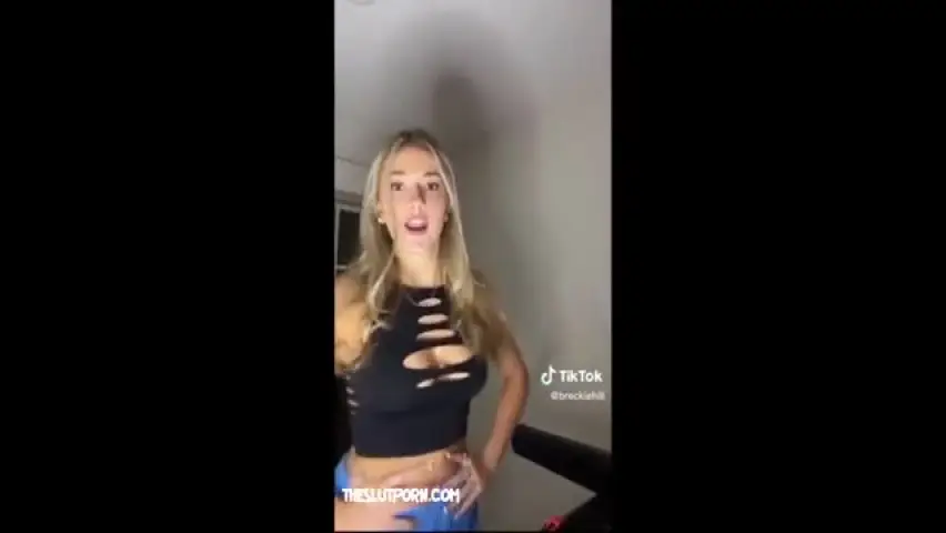 Busty Blonde Breckie Hill Nude Compilation Video